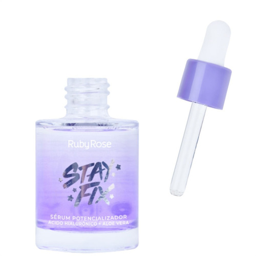 Imagem 3 de 10 de Serum Potencializador Acido Hialurônico Stay Fix Ruby Rose