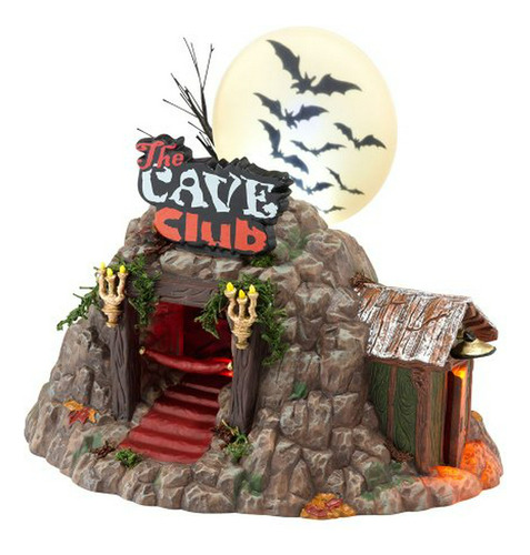 Departamento 56 Snow Village De Halloween La Cave Club Casa 