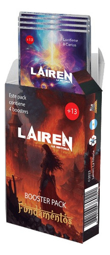 Lairen Tcg Fundamentos Booster Pack - 4 Sobres 32 Cartas