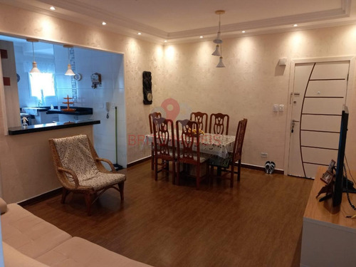 Imagem 9 de 15 de Apartamento Para Venda Em Santos, Vila Guilhermina, 2 Dormitórios, 1 Suíte, 2 Banheiros, 1 Vaga - 601_1-1885908