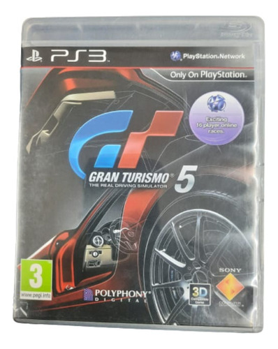 Gran Turismo 5 The Real Driving Simulator -ps3- Mídia Física