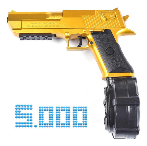 Arminha Bolinha De Gel Pistola Glock + Lanterna Óculos