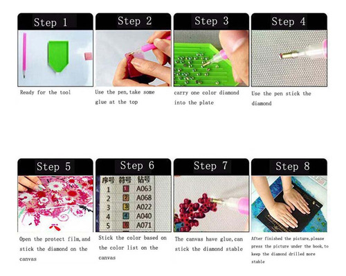 T Pintura Diamantes 5d Diy Diamantes Imitación For