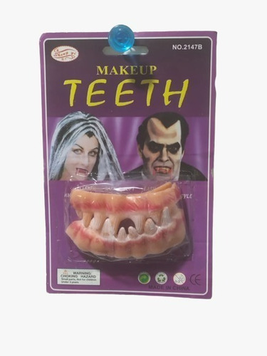 Dientes Falsos De Silicona Halloween | Cuotas sin interés Dientes Falsos De Silicona Halloween | Cuotas sin interés