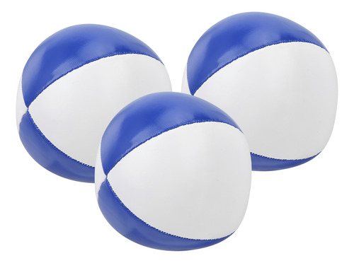 Pelotas De Malabares Blancas De Piel Sintética, 3 Unidades,