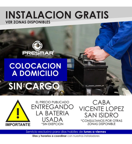 Imagen 6 de 10 de Bateria Kronwell 12x45 12v 45ah W1a14