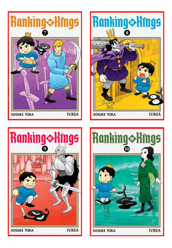Combo Ranking Of Kings 7 A 10 - Manga - Ivrea