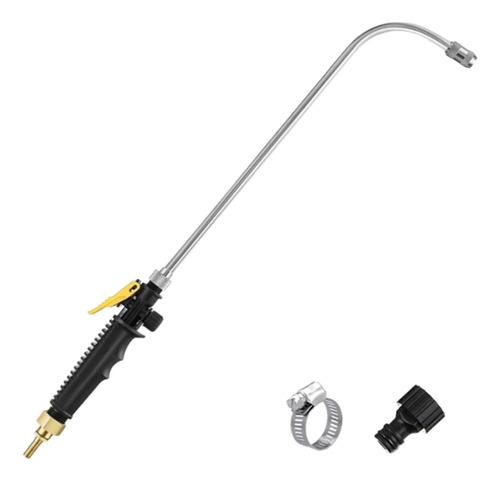 Pulverizador De Metal Para Jardim, Bico Leve E Ajustável,