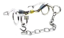 Comprar Freio Bridao 4 Redeas Inox Bocal Partido Grosso C Salivador