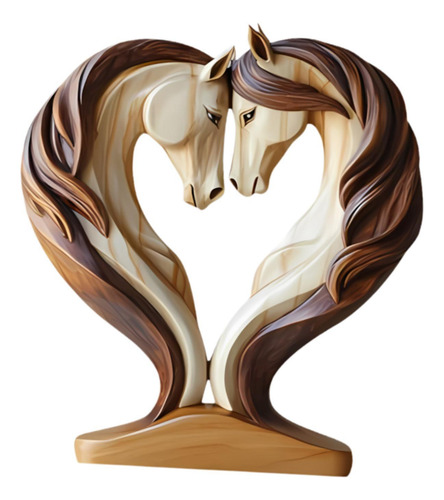 Estatua Decorativa De Caballos Figuras De Animales