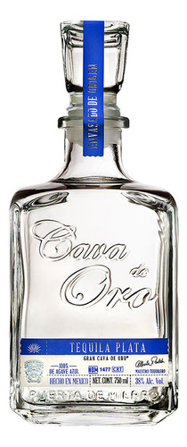 Tequila Bco.100% Cava De Oro 750ml