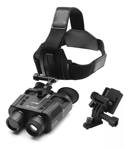 Monocular de cruce de rayos infrarrojos para caza, visor nocturno Digital  de 500M, Distancia de visión completa Negra
