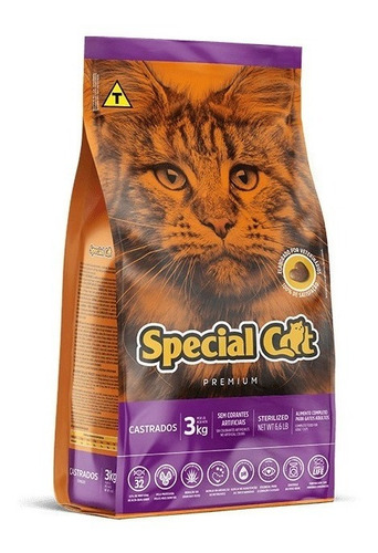 Ração Special Cat Castrados 3kg