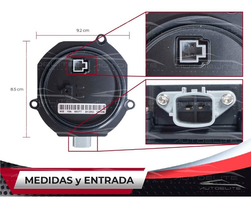 Imagen 3 de 8 de Balastra Xenon Panasonic Nissan Subaru Infinity D1/3-n2