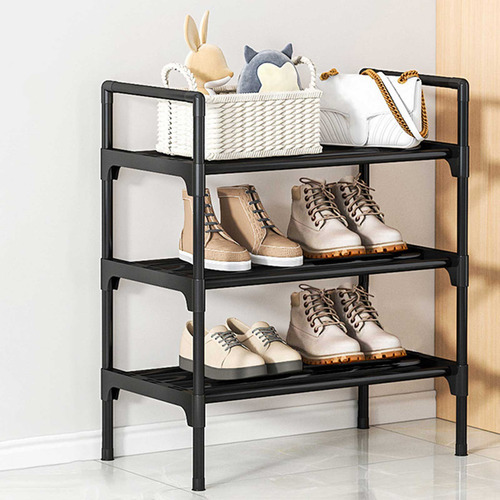 Estante Para Zapatos En V, Organizador De 3 Niveles, Almacen