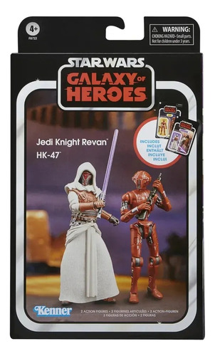 Colección vintage de Star Wars: Jedi Darth Revan y Droid Hk-47