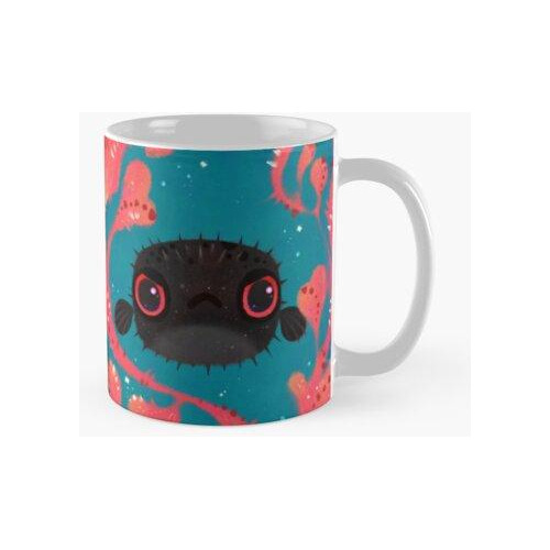 Taza Puff Enojado Calidad Premium