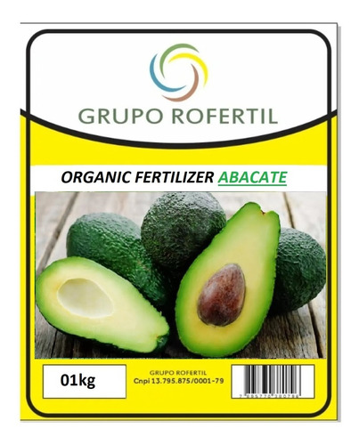 Adubo Para Abacate 01kg Grupo Rofertil Premium 