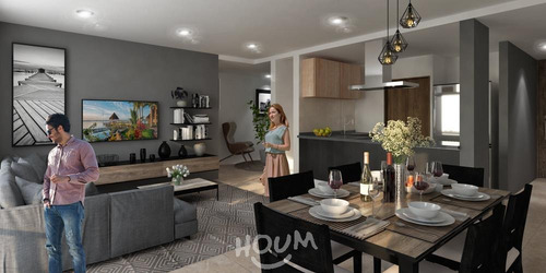 Imagen 1 de 5 de Departamento En Álamos, Benito Juárez Con 2 Recámaras, 74 M², Id: 43111