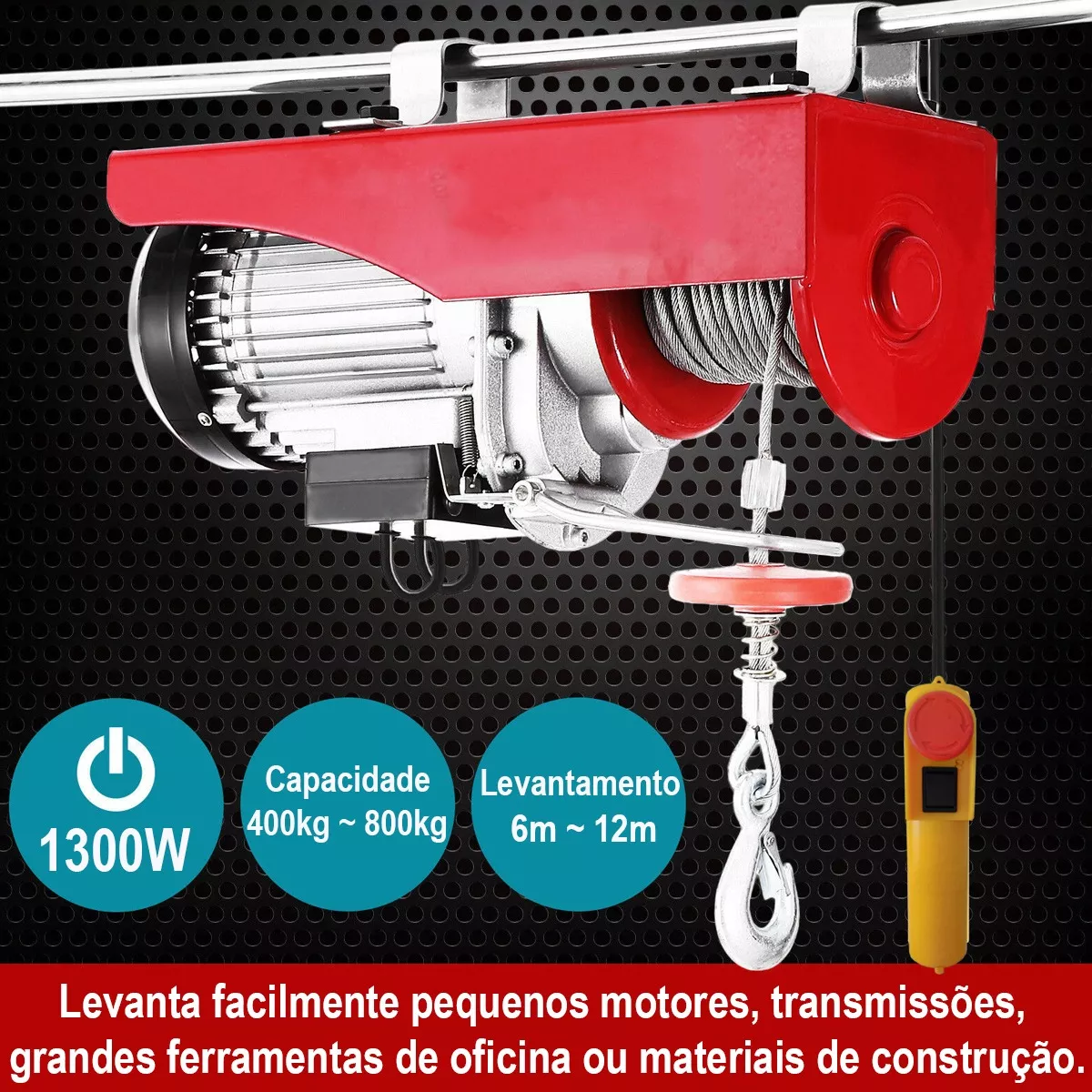 Terceira imagem para pesquisa de talha eletrica 800 kg