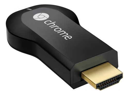 Google Chromecast H2g2-42 1ª Geração Full Hd 2gb Preto Com 512mb De Memória Ram Preto