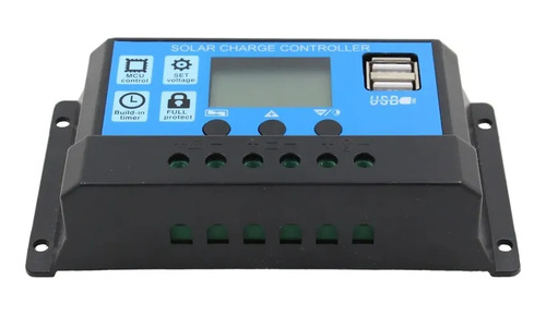 Regulador Controlador Carga Baterías Panel Solar 30a 12v/24v