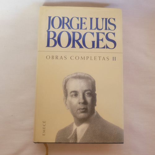 Jorge Luis Borges Obras Completas Tomo 2 Tapa Dura Emece