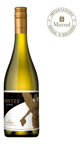 Vinho Branco Montes Estate Chardonnay 2020 Viña Montes 750ml