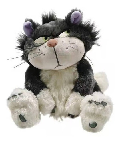 Lucifer Gato Boneca Pelúcia Brinquedo Infantil Presente 30cm