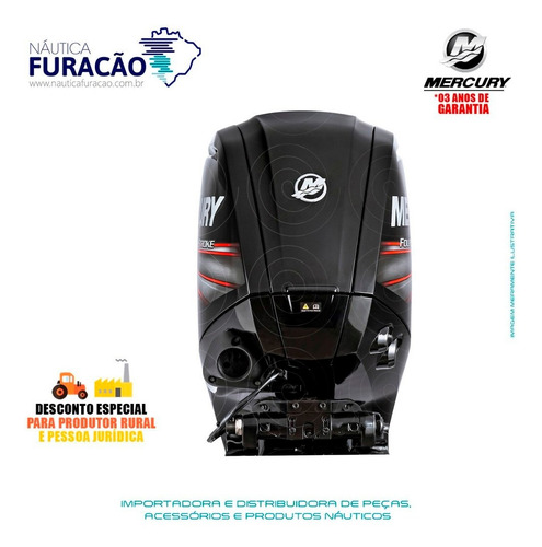 Motor De Popa Mercury 4 Tempos 115hp Exlpt Efi Ct