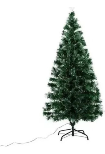 Arbol De Navidad Luces Led Con Fibra Optica 2.10mtrs Navidad