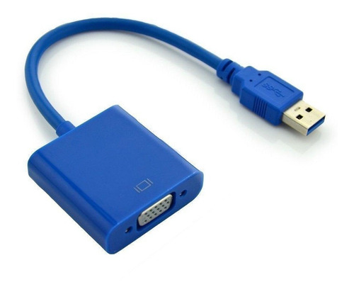 Cable Usb  A Vga Para Laptop/pc/monitor/proyector 2.0 Y 3.0