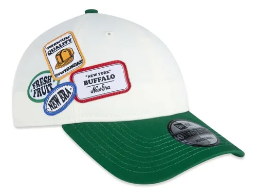Boné New Era Curva 920 Patch Fresh Fruit Off-white