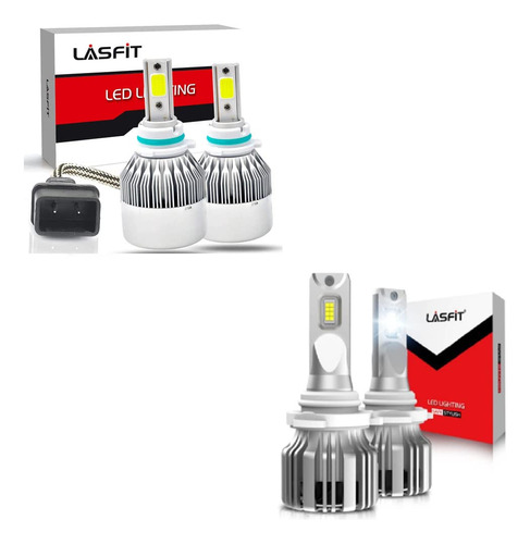 Lasfit Bombilla Led Combinada Luz Antiniebla Alta Super Plug