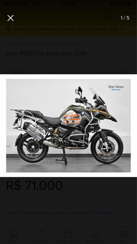 Imagen 1 de 1 de Bmw 1200 Adventur