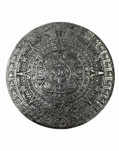 Calendario Azteca O Piedra Del Sol Pewter 26 Cm