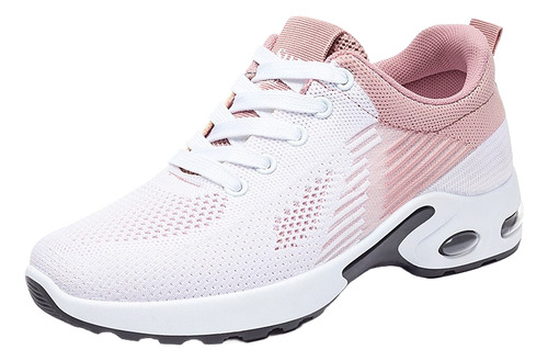 Zapatos Tenis Para Mujer Resistentes Los Golpes Con Cordone
