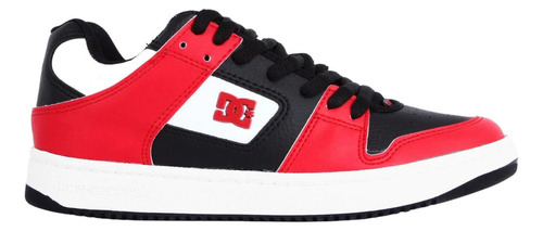 Zapatilla Dc Shoes Modelo Manteca Ss Rojo Blanco Negro Nueva