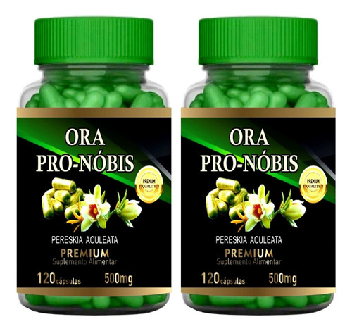 2 Ora Pro Nóbis Original Orapronobis  240 Caps Vit A, B, C