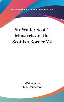 Libro Sir Walter Scott's Minstrelsy Of The Scottish Borde...