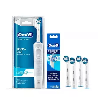 Super Cepillo Eléctrico Oral-b Vitality 100 + 8 Repuestos