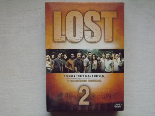 Box Dvd Lost 2ª Temporada Completa - Novo - Original-lacrado