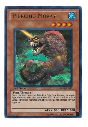 Yugioh Piercing Moray Ultra 1st Genf-en082