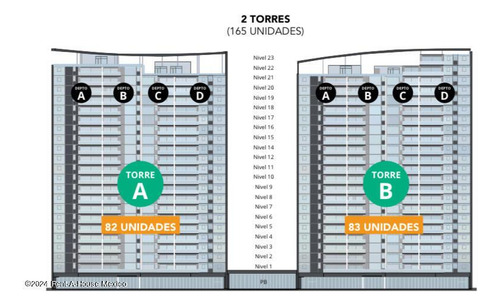Departamento En Renta En Bosque Real, Huixquilucan Jl 24-4302.