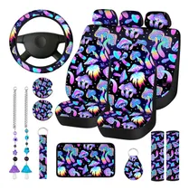 Comprar Juego Completo 17 Fundas Asiento Coche Hongos Accesorios A