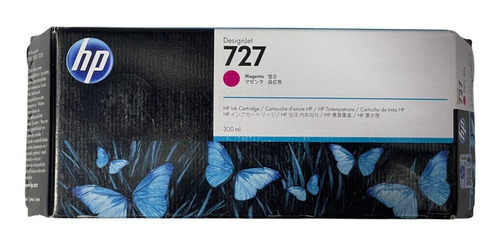 Cartucho Hp 727 Magenta 300ml Original