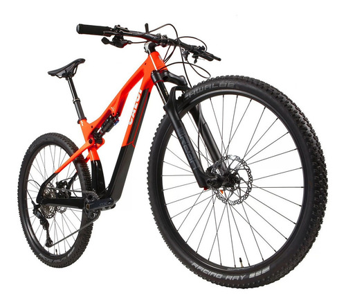 Bicicleta Caloi Elite Carbon Fs - Full Suspension - Tam M Cor Vermelho