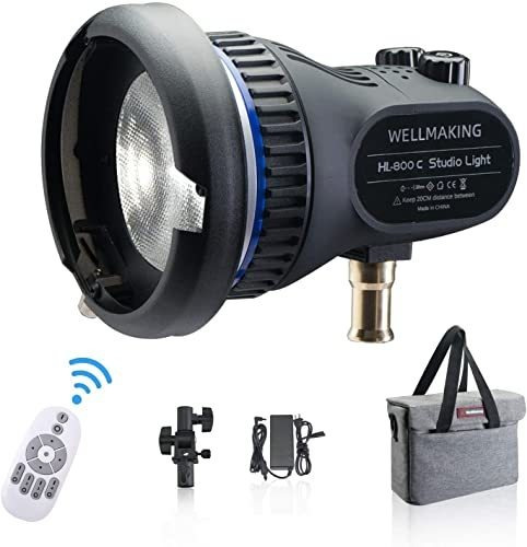 Luz De Video/fotografía Continua Wellmaking Led 80w -negro