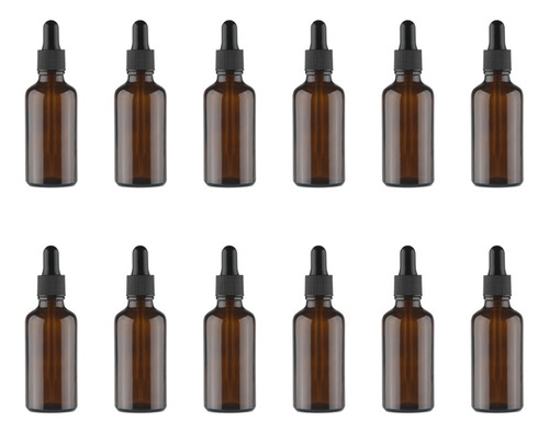 Botella Cuentagotas De Maquillaje Recargable, 12 Unidades