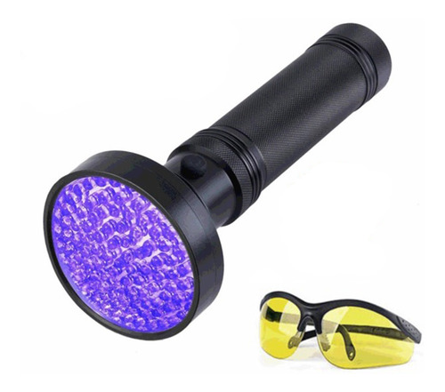 Uv Linterna Detector De Orina Para Mascotas Luz Negra 100 Le